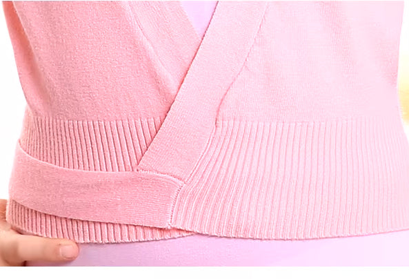 ---NEW---
• עליונית מעטפת קשירה לבלט מבד כותנה נמתח ונעים למגע, מתאימה להתעמלות אומנותית וריקוד דרימס ג'ימנסטיקס