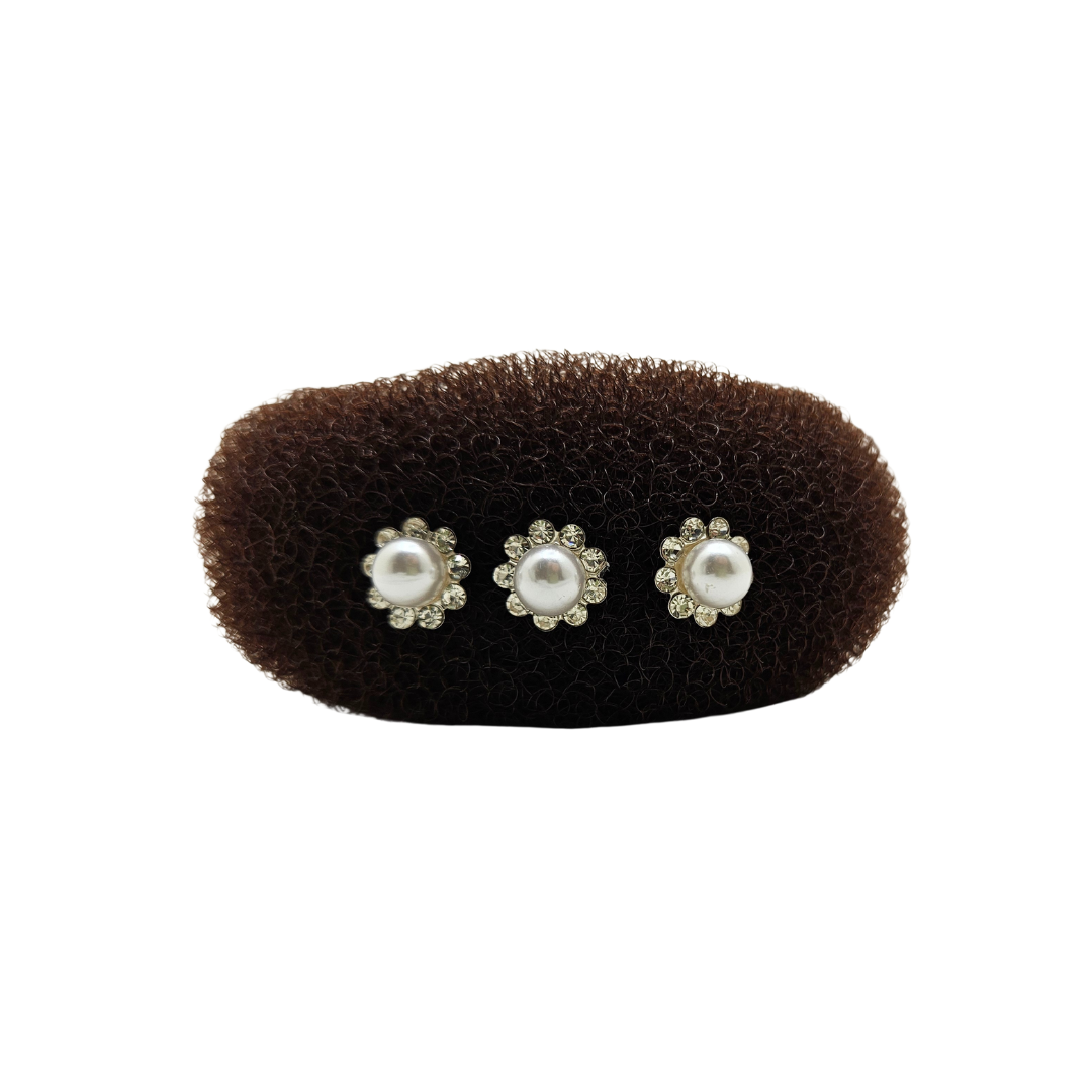 סיכות סבתא שפילקות משובצות אבנים נוצצות ליצירת תשרוקת חגיגית ומרשימה