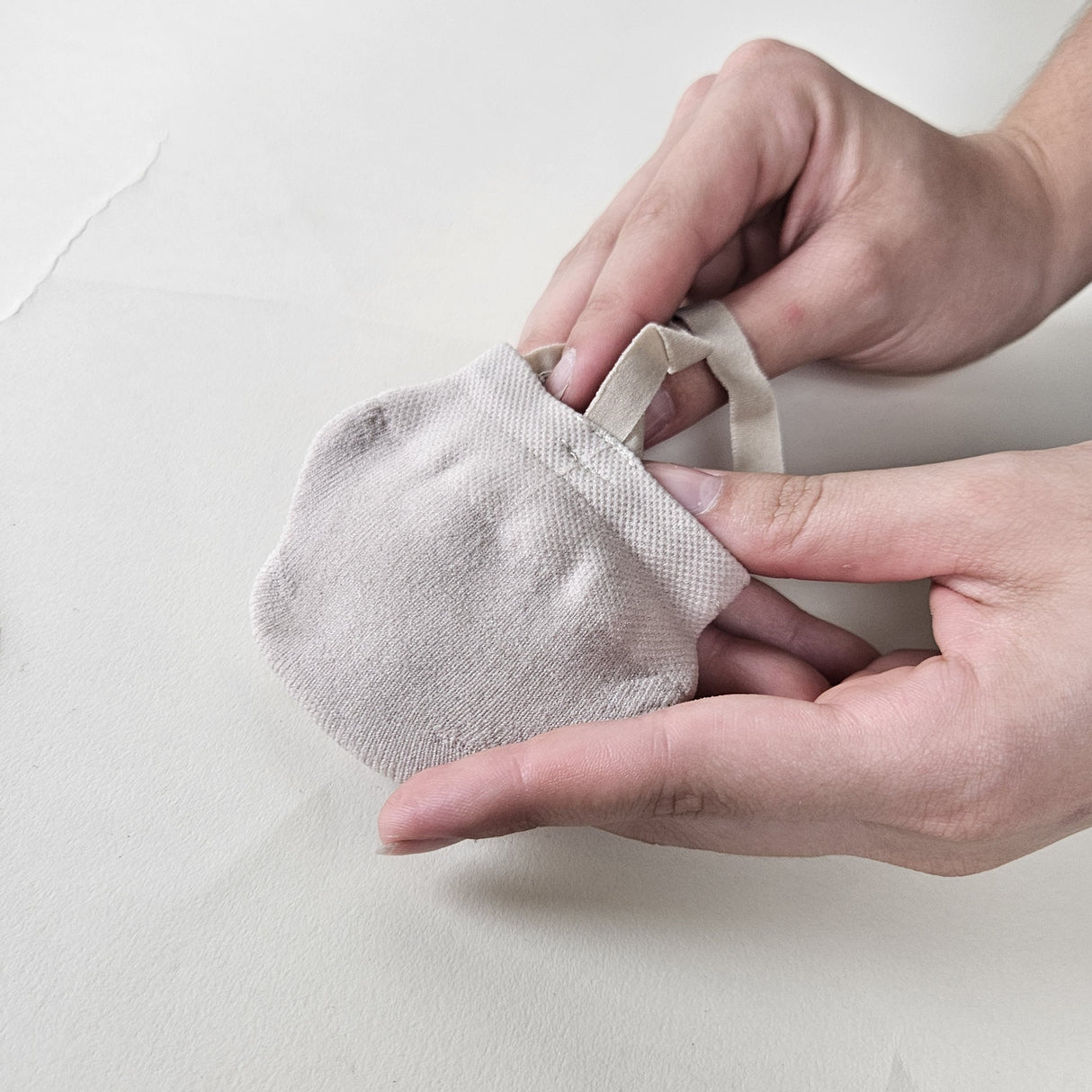 גרבי חצי סרוגות Tuloni בצבע גוף, סריגה צפופה ואלסטית להתעמלות אומנותית, מכשירים ומחול מודרני