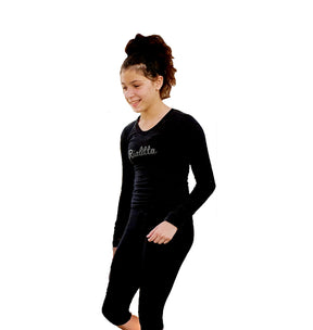 ---NEW---
• חולצה שרוול ארוך מבד נמתח ונעים למגע, מתאימה להתעמלות, ריקוד ואקרובטיקה דרימס ג'ימנסטיקס