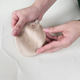  נעלי חצי, חצי נעל ADA עשויות מיקרופייבר בצבע גוף בז׳, סוליה דקה. להתעמלות ומחול. מבית Tuloni