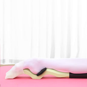 • ערכה למתיחת כף הרגל עשויה חומר פלסטי קשיח וגומי אלסטי לתמיכה במתיחות וכושר דרימס ג'ימנסטיקס