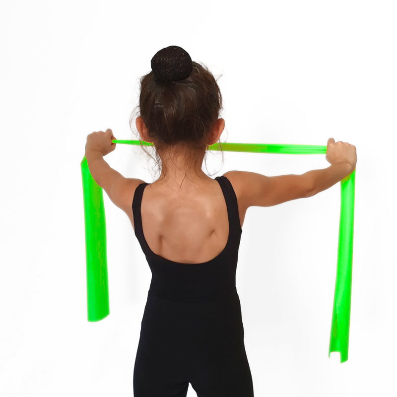 גומיות פס לעבודה על גמישות וחיזוק השרירים. להתעמלות, אקרובטיקה ומחול. מבית דרימס ג'ימנסטיקס