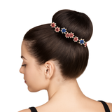 סיכות סבתא שפילקות משובצות אבנים נוצצות ליצירת תשרוקת חגיגית ומרשימה